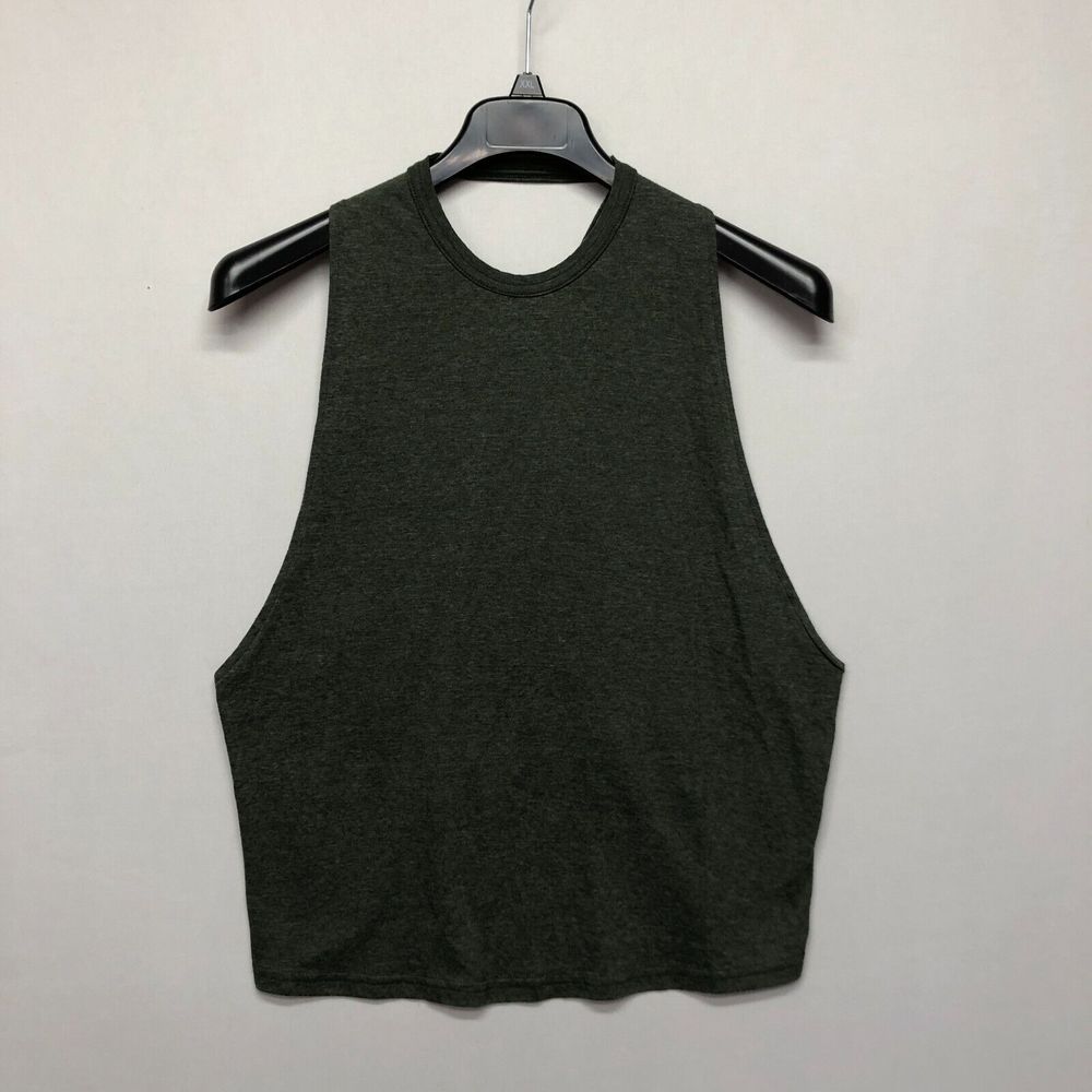 FP Movement Free People Women No Sweat Tank Top Shirt Size Small Green M116 -12